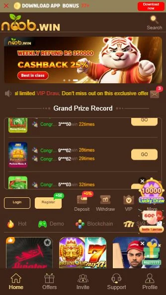 Noob Win Game Earning